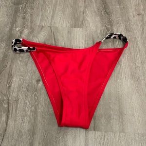 bikini bottoms red and unused